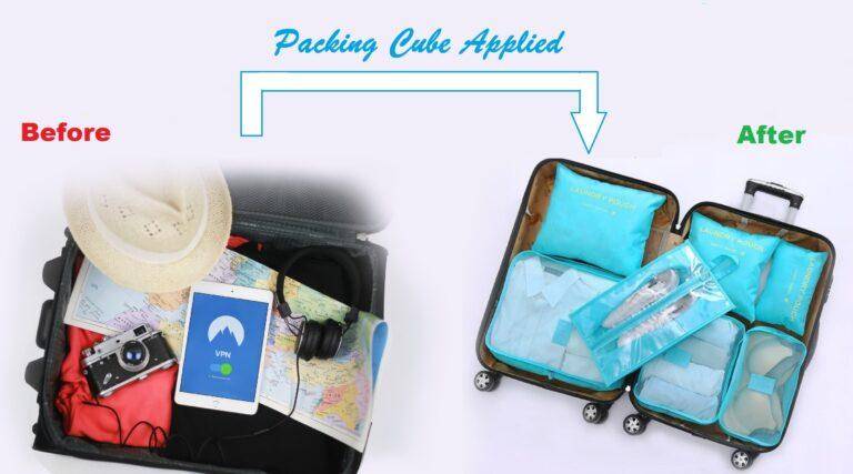 Luggage packing Cubes